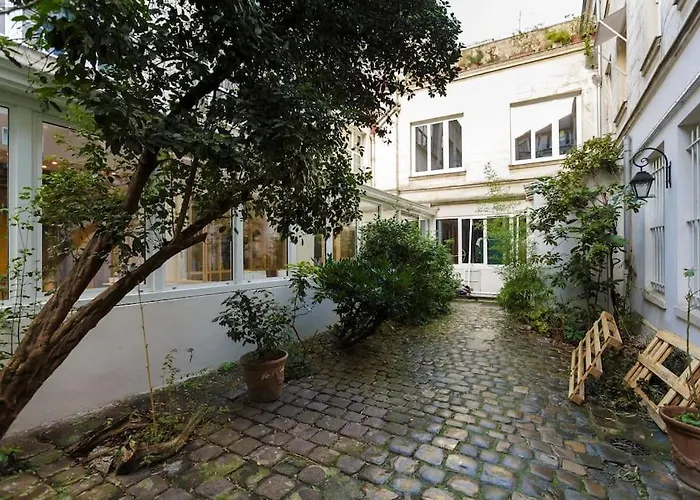 Charming In A Courtyard In